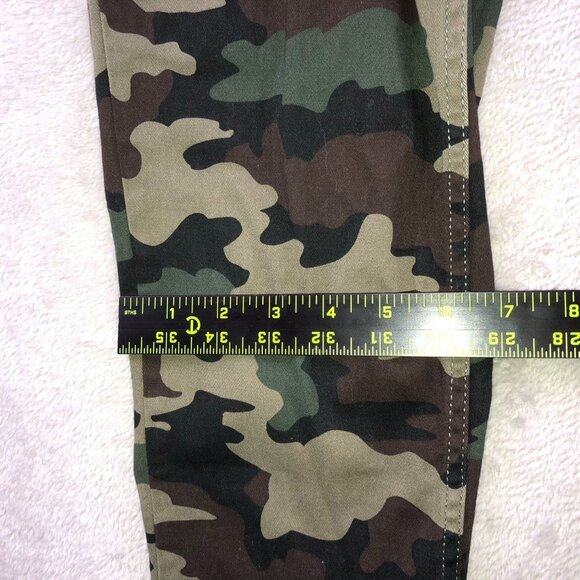 Levis Womens Jeans Size 14 502 Slim Straight Camo Classic Casual Streetwear Y2K - Picture 8 of 16